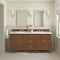 James Martin Vanities 72''Double Vanity, Mid-Century Walnut 424-V72-M-WLT - alternate 6